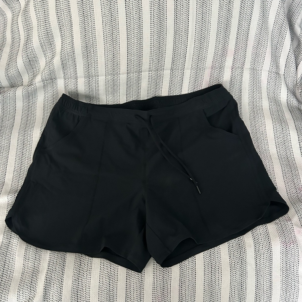 LandsEnd Black Swim Shorts